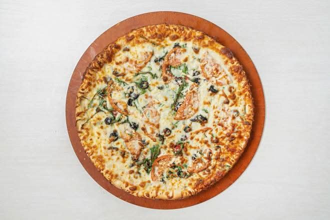 Greek Veggie Pizza