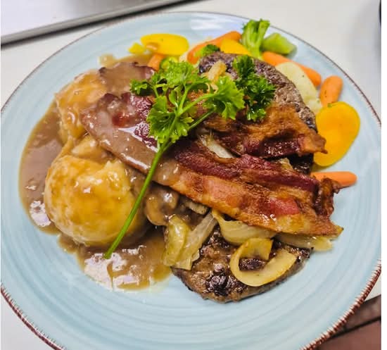 Liver Onions & Bacon
