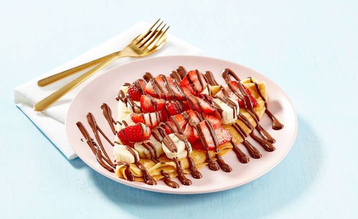 Strawberry & Banana Crepe
