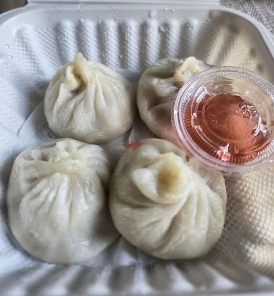 21. Steamed pork soup dumpling (Xiao Long Bao)