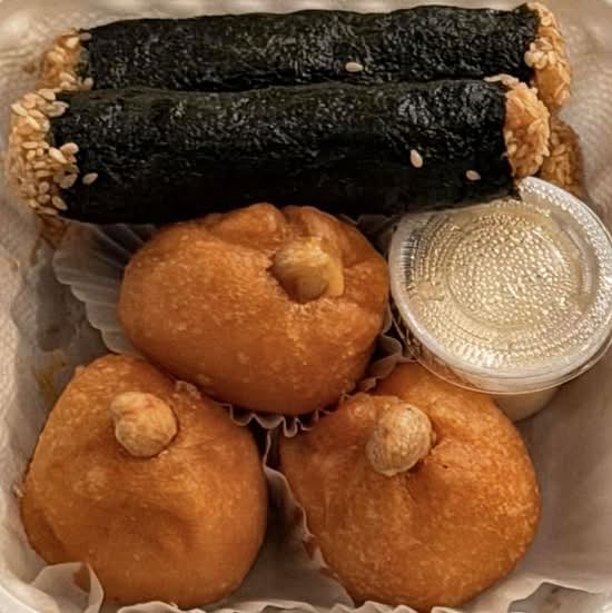 40. Deep-Fried Pumpkin with Yolk and Cashew with Sweet Potato 田園南瓜仔