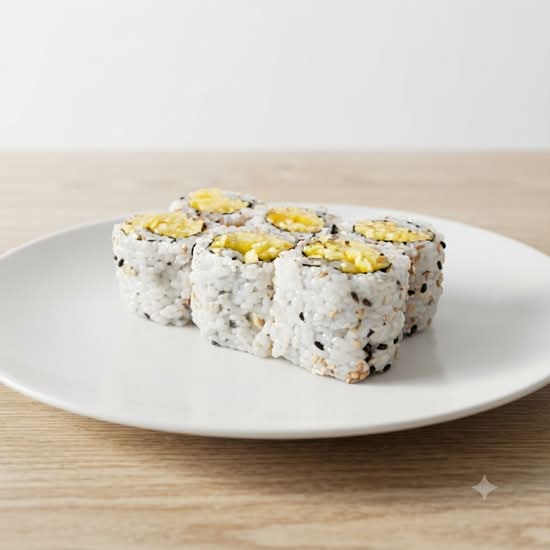 Hosomaki à la mangue / Mango Hosomaki