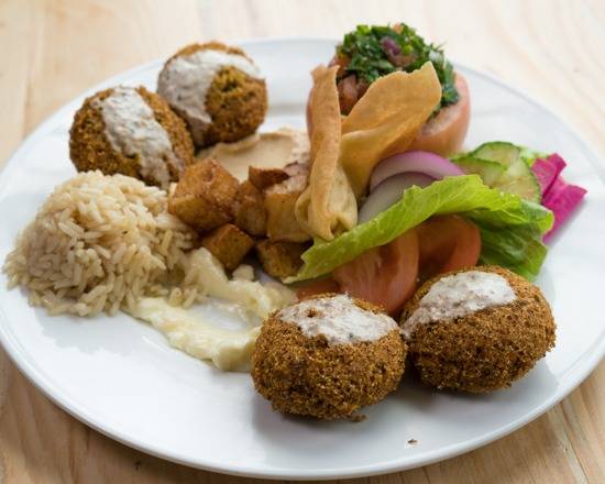 Plat fafa (falafel) / Fafa Plate (Falafel)