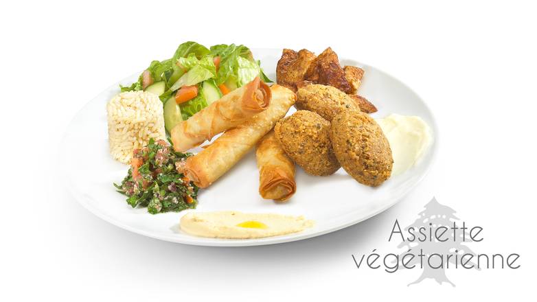 Assiette végétarienne / Vegetarian Plate