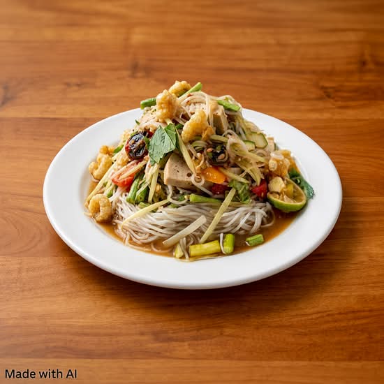 Papaya Salad+Fermented Fish (Som Tum Plara)
