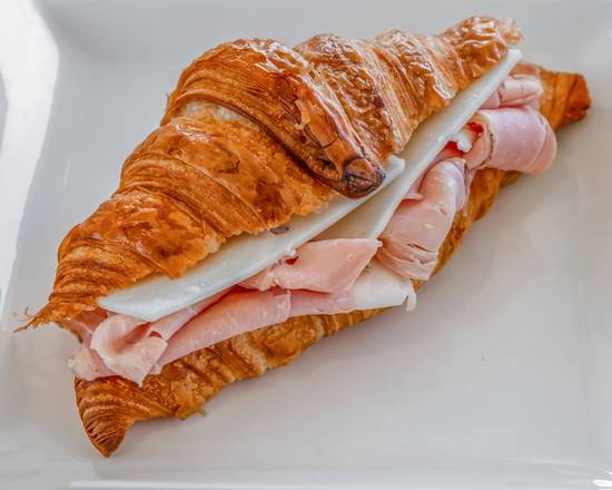 Ham & Cheese Croissant Sandwich
