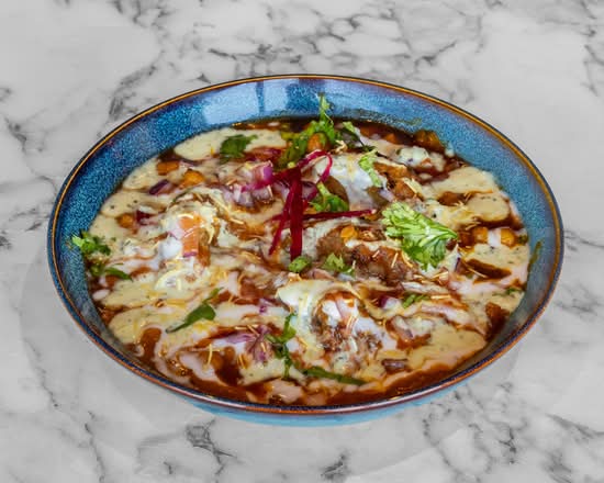 Aloo Tikki Chaat