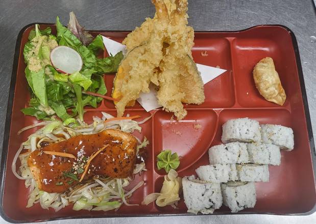 Salmon Teriyaki Bento