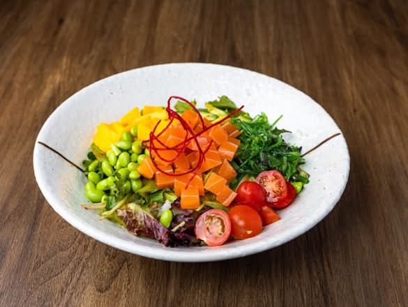 Vegan Salmon Poke