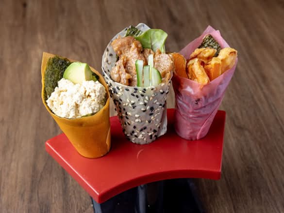 Yam Tempura Cone