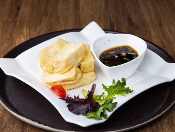 Spicy Agedashi Tofu