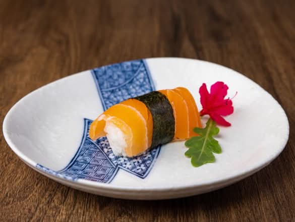 Vegan Salmon Nigiri (2pcs)