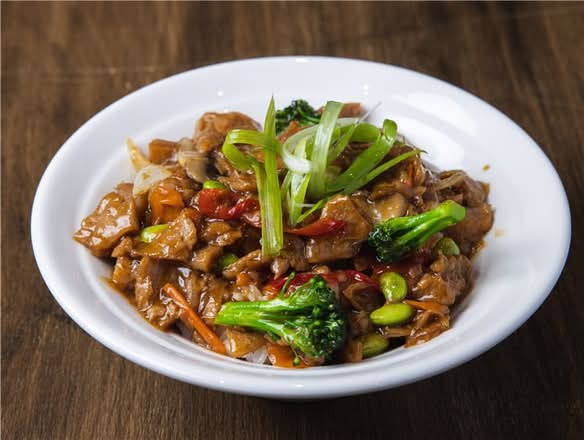 Vegan Chicken Teriyaki Don
