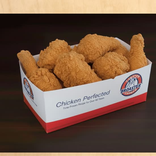 6 Piece Fried Chicken
