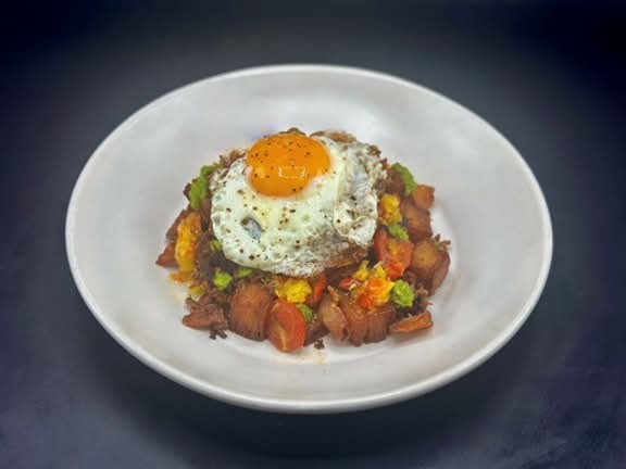 Slow-Cooked Pork Hash