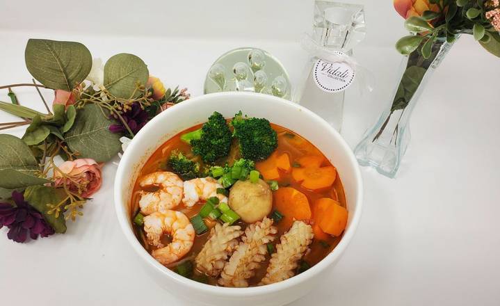Seafood Tom Yum Noodle Soup