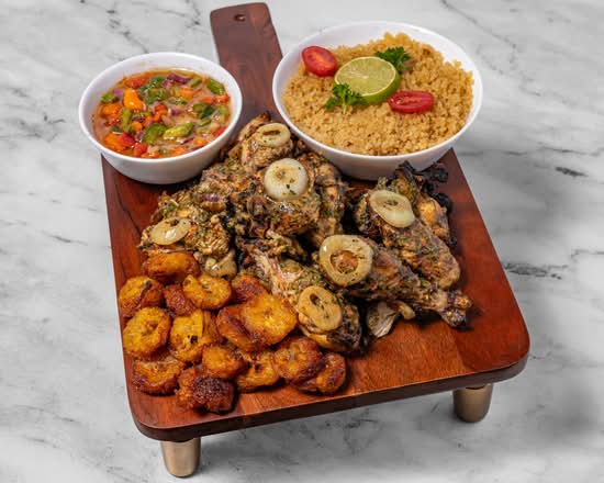 Attieké poulet alloco