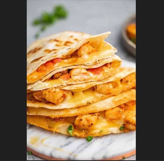Jerk chicken Quesadilla