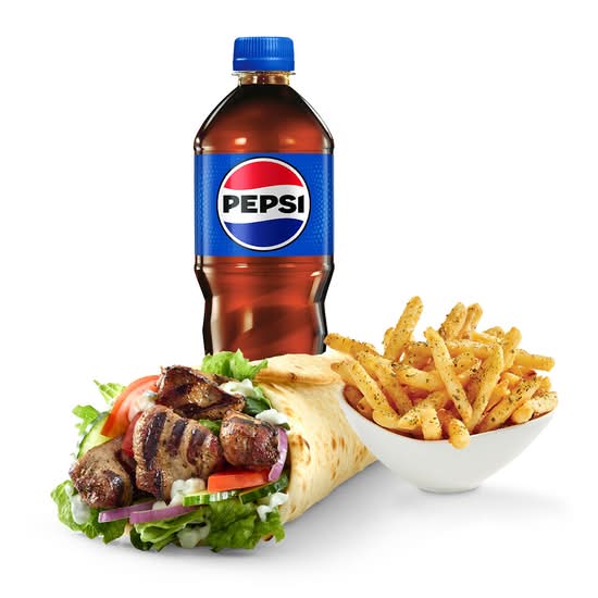 Pork souvlaki / Souvlaki porc
