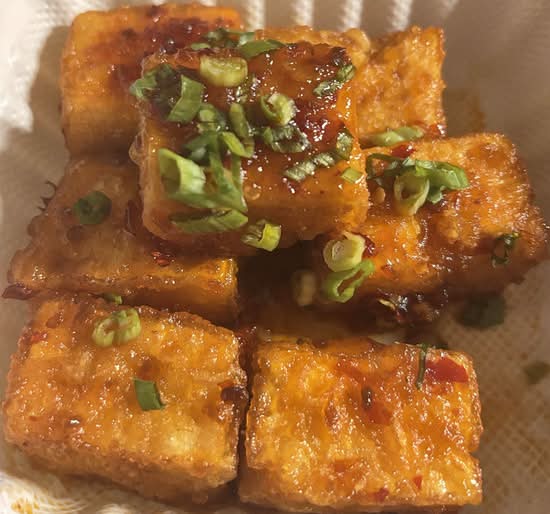 Spicy Agedashi Tofu