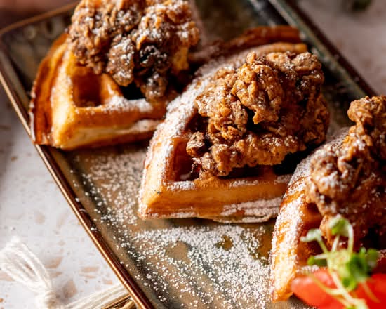 CHICKEN & WAFFLE COMPRESSED WATERMELON
