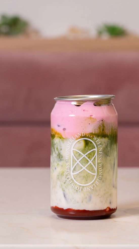 BANANA PUDDING MATCHA LATTE
