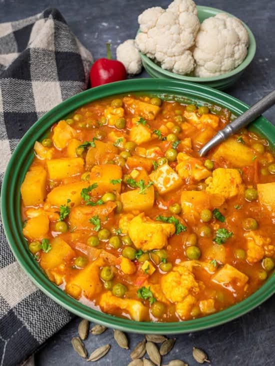 Aloo Gobi Matar Masala