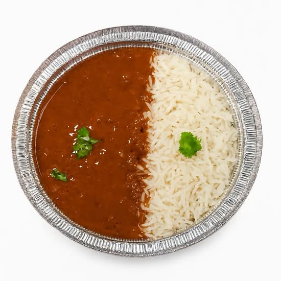 Chana Masala Rice Bowl