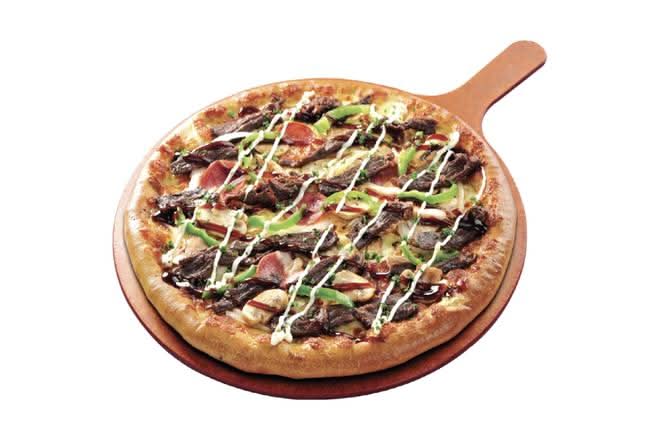 AAA Steaky Smoked Pizza