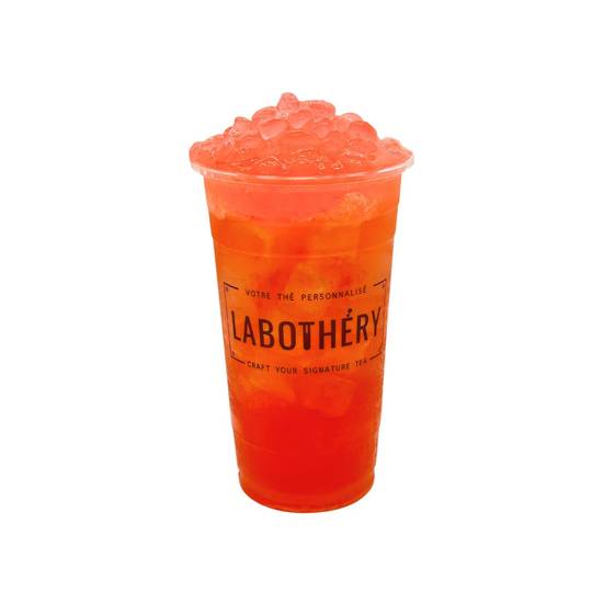 Thé glacé à la framboise et au citron / Raspberry and Lemon Iced Tea