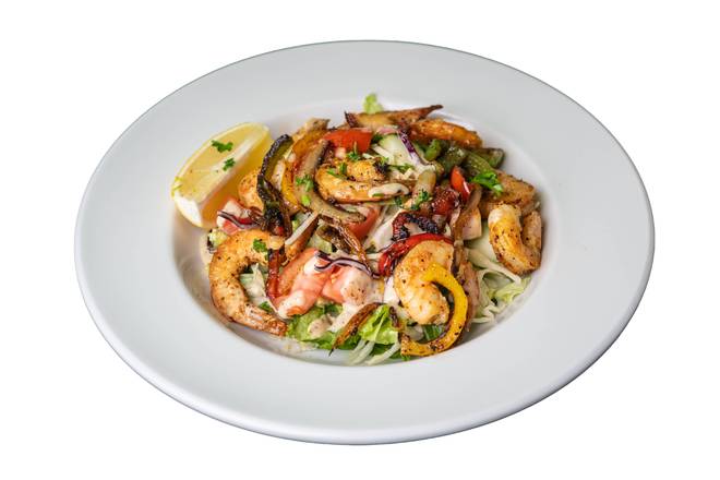 Grilled Tiger Shrimp Salad