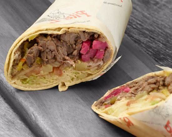 Beef Shawarma Wrap