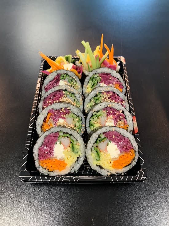Cream cheese Kimbap