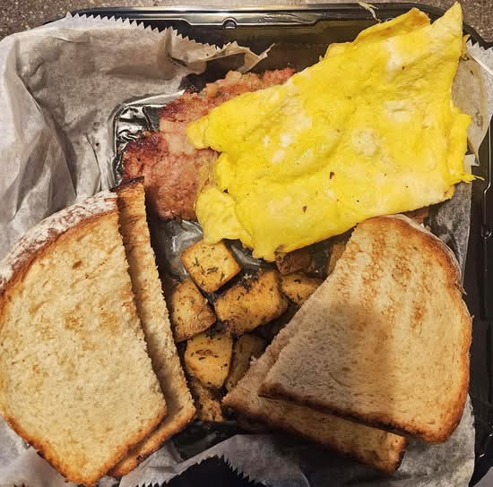 Corned Beef Hash and Eggs