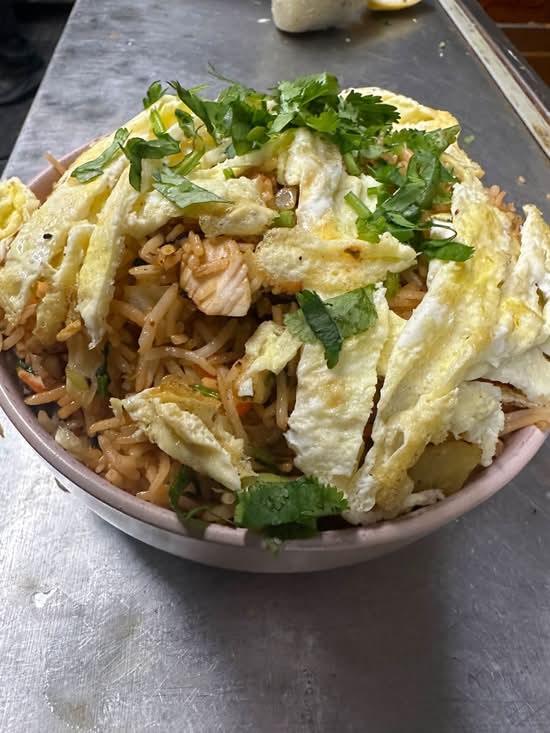 Chicken noodles