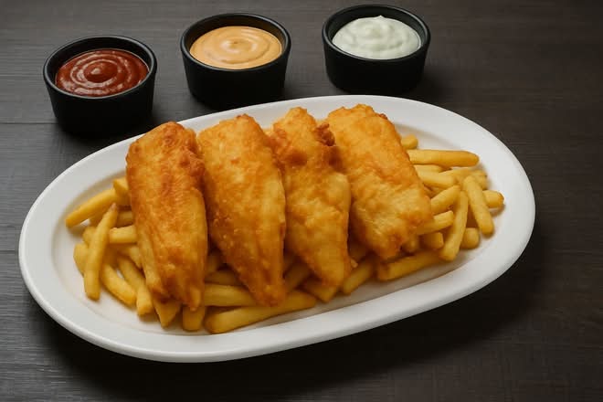 4 pcs Fish N Chips