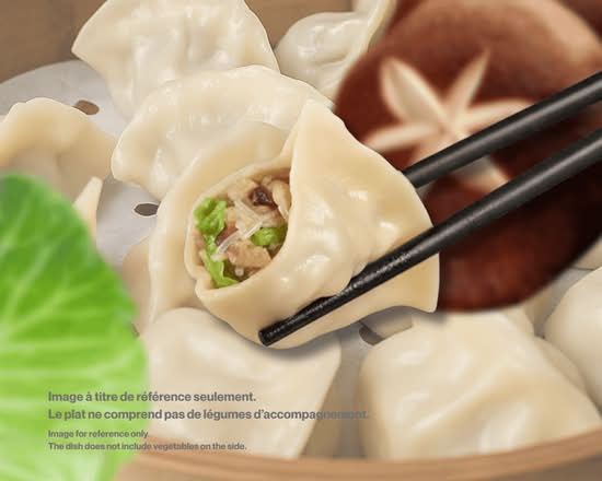 30.Cabbage,Mushroom & Vermicelli Dumpling / Chou, champignons & vermicelles