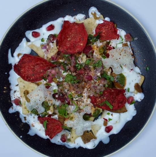 Papdi Chaat ((No Onion and Garlic Option Available))