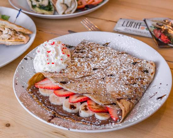 Nutella Strawberry Banana Crepe