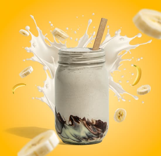 Lait Frappé Choco-Banane / Choco-Banana Milkshake