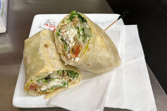 Vegetarian Falafel Wrap