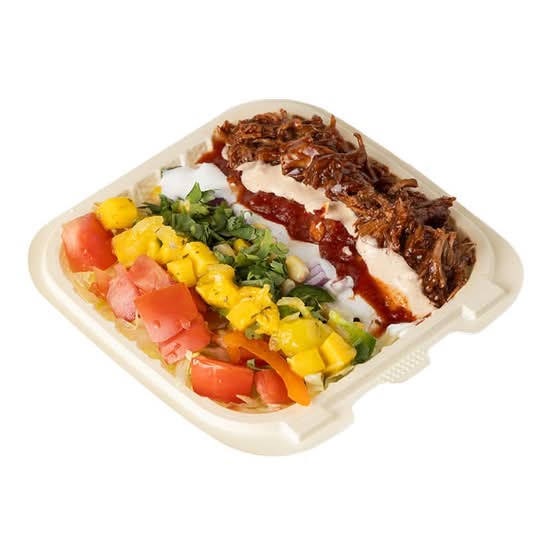Pulled Pork Half Naked Burrito