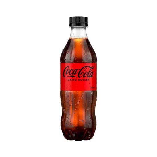 Coca-Cola Zero Sugar Bottle, 500 mL