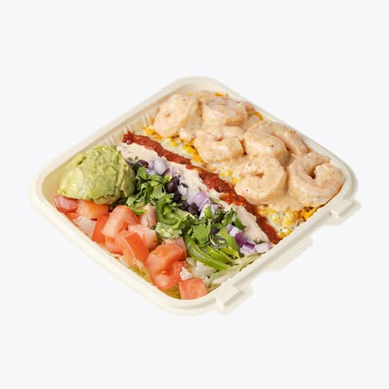 Shrimp  (Naked Burrito)