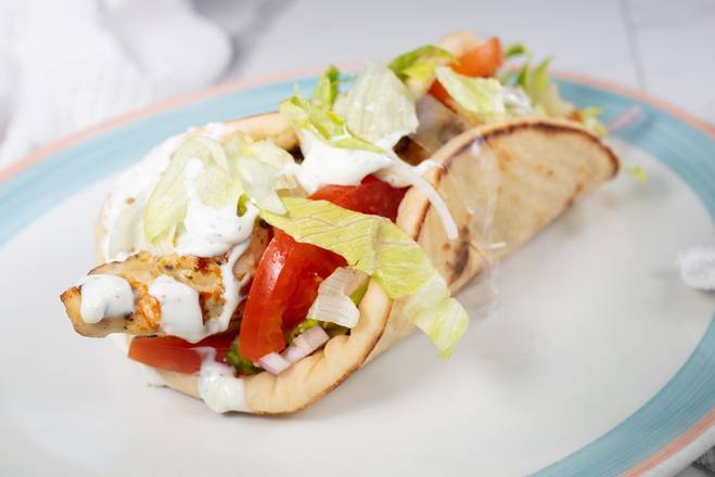 Chicken Souvlaki Wrap