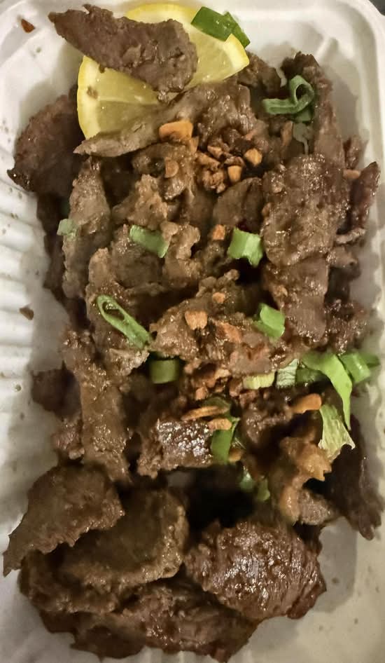 Sizzling Beef Tafa