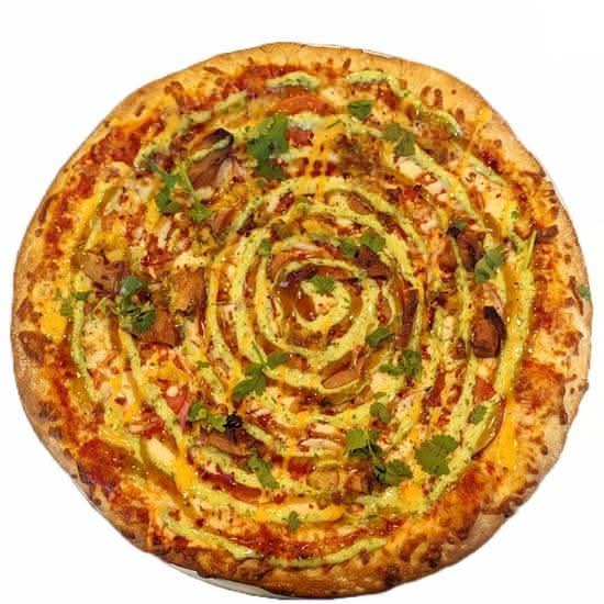 Samosa Chaat pizza