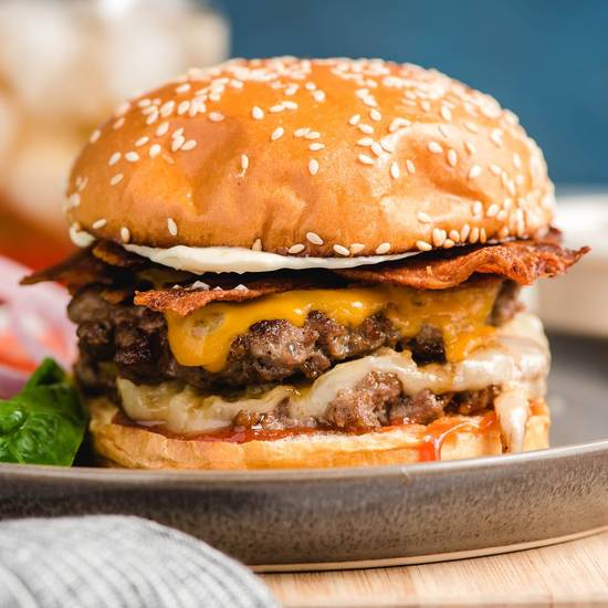 Double Patty Bacon Cheeseburger