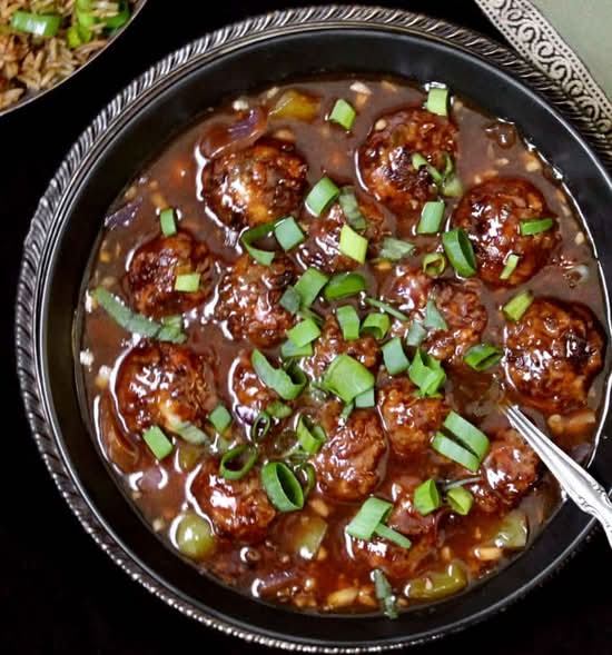 Gravy veg Manchurian