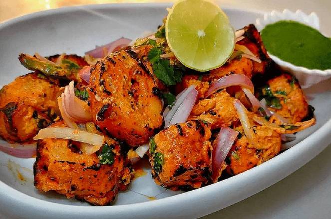 achari chaap tikka